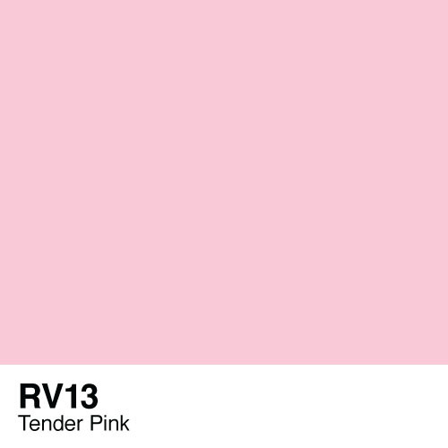 433433, RV13  Tender Pink  Copic Sketch