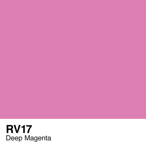 433435, RV17  Deep Magenta  Copic Sketch