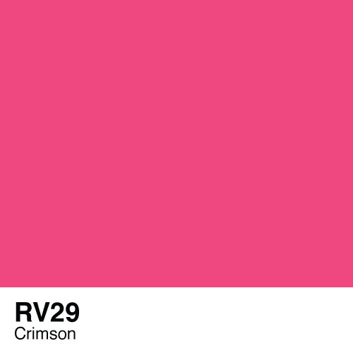 433440, RV29  Crimson   Copic Sketch