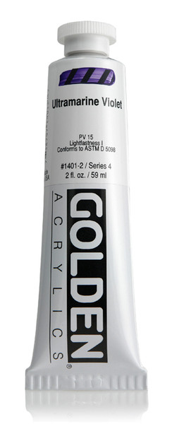 378063, 1401-2 HB Ultramarine Violet, 2 oz tube