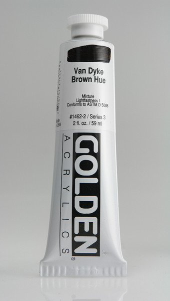 378097, 1462-2 Hist. Van Dyke Brown Hue, 2 oz tube