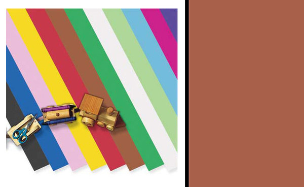 342458, Peacock Railroad Board, Brown, 4-Ply, 25/sheets