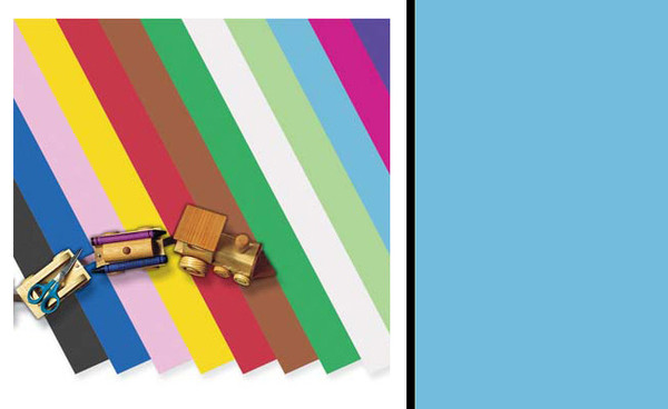 342465, Peacock Railroad Board, Light Blue, 4-Ply, 25/sheets