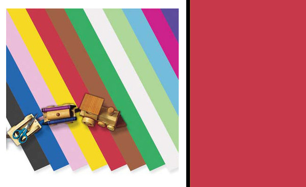 342406, Peacock Railroad Board, Red, 4-Ply, 100/sheets