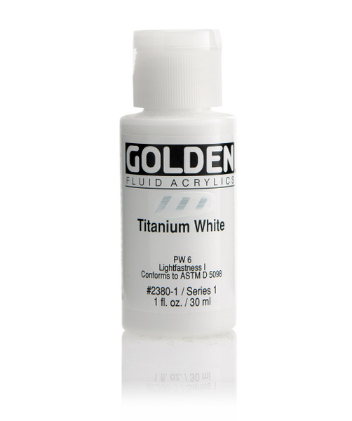 378841, 2380-1 Fl. Titanium White, 1 oz cylinder