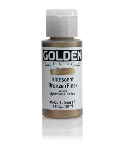 378858, 2450-1 Fl. Iridescent Bronze (fine), 1 oz cylinder