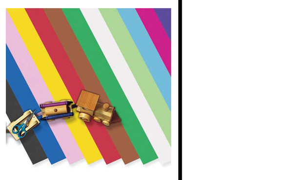 342493, Peacock Railroad Board, White, 6-Ply, 25/sheets