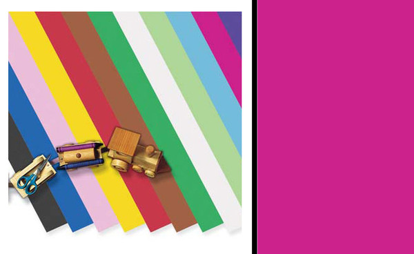 342475, Peacock Railroad Board, Magenta, 6-Ply, 25/sheets