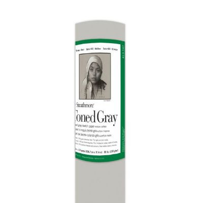 341784, Toned Sketch - 400 Series,  Gray,  42"x 10yd. Roll