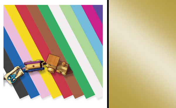 342814, Peacock Railroad Board, Gold, 4-ply 25/sheets