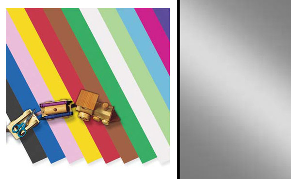 342815, Peacock Railroad Board, Silver, 4-ply 25/sheets