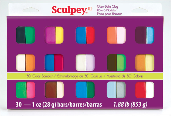 634251, S3 30-1 Sculpey 30/color Set