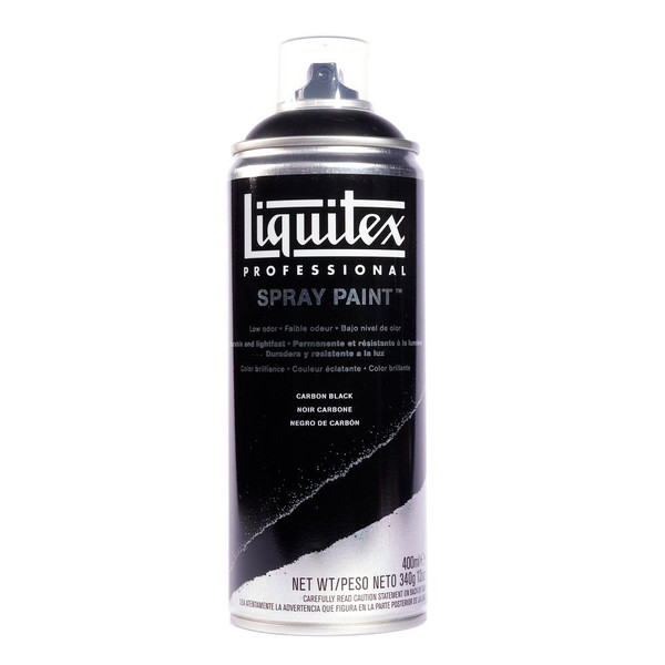 371538, Liquitex Professional Spray Paint,  400 ml,  Carbon Black