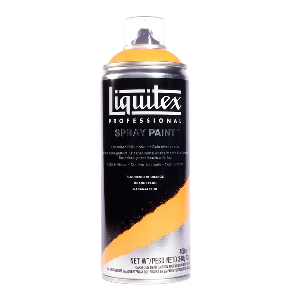 371552, Liquitex Professional Spray Paint,  400 ml,  Fluorescent Orange