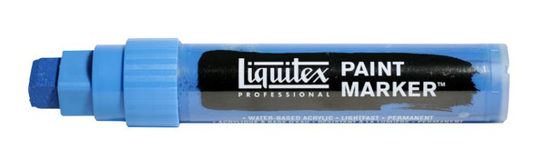 376526, LIQUITEX PROFESSIONAL PAINT MARKER,  WIDE,  CERULEAN BLUE HUE