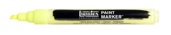376641, LIQUITEX PROFESSIONAL PAINT MARKER,  FINE,  FLUORESCENT YELLOW