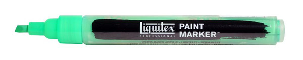 376645, LIQUITEX PROFESSIONAL PAINT MARKER,  FINE,  FLUORESCENT GREEN