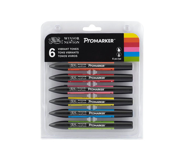 438551, WN PROMARKER 6 SET VIBRANT TONES