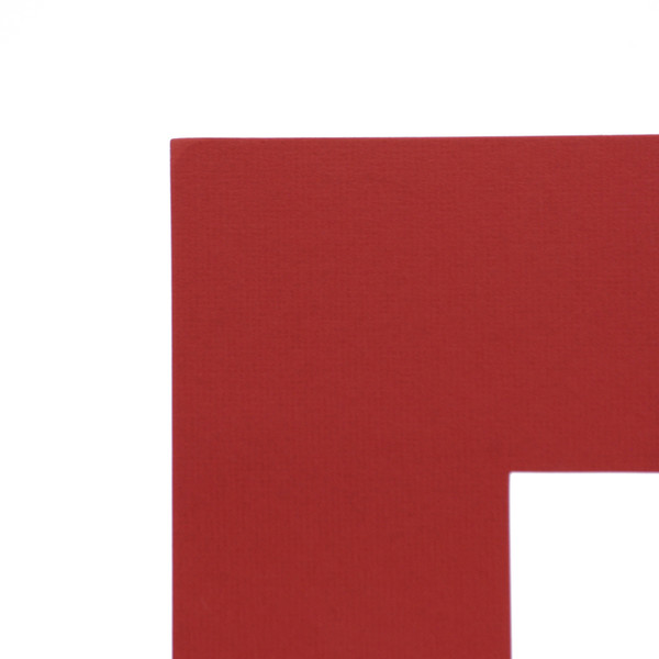 343460, Decorative Matboard, Williamsburg Red, 32"x40"