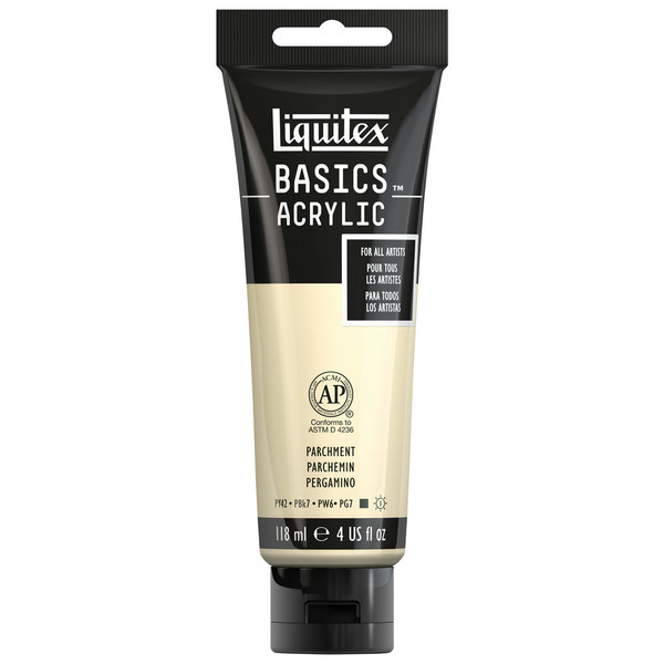 377186, Liquitex Basics, Parchment, 4oz.