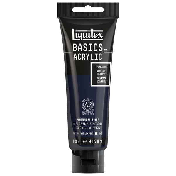 377189, Liquitex Basics, Prussian Blue, 4oz.