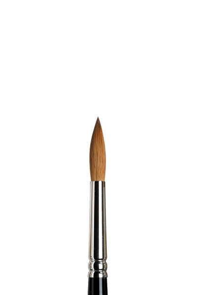 402550, W&N SERIES 7 KOLINSKY SABLE BRUSH ROUND [SHORT HANDLE] NO 8