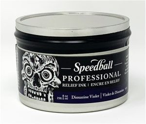 623948, Pro Relief Ink, 8oz    Dioxazine Violet