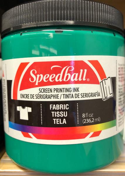 624564, Fabric Screen Printing Ink,  8oz.    Green
