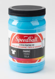 624576, Fabric Screen Printing Ink,  32oz.    Peacock Blue