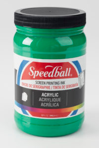 624654, Acrylic Screen Printing Ink,  32oz.   Emerald Green