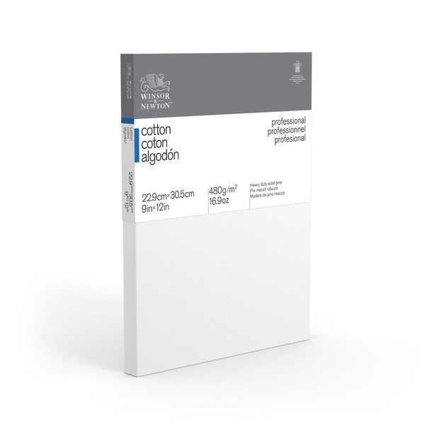 368162, Winsor & Newton Professional Canvas,  9x12"