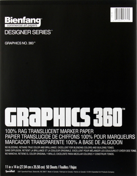 341179, Graphics 360, 11" x 14" 50 sheets