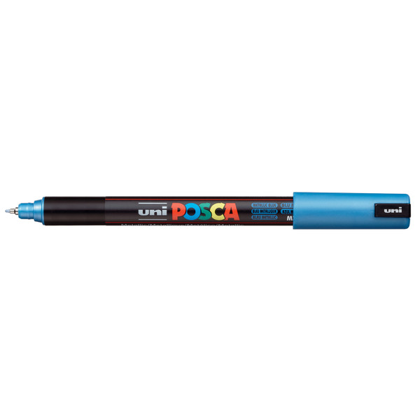439222, Posca Extra Fine Marker,   Metallic Blue