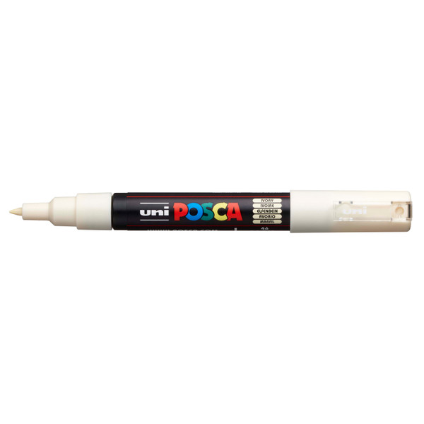 439227, Posca Extra Fine Tapered  Marker,   Ivory