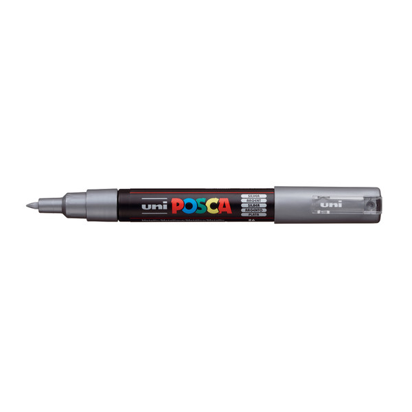 439246, Posca Extra Fine Tapered  Marker,   Sliver