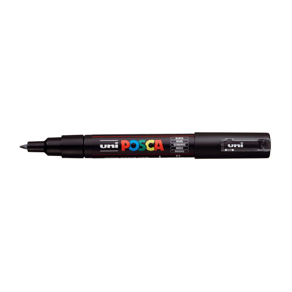 439247, Posca Extra Fine Tapered  Marker,   Black