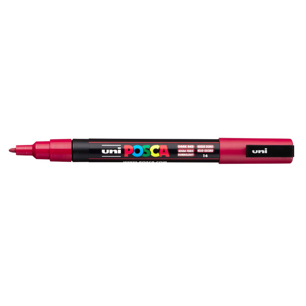 439259, Posca Fine Marker,   Dark Red