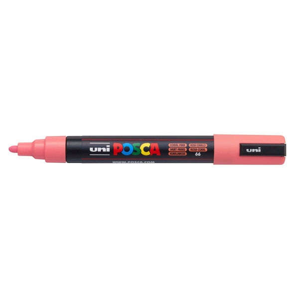 439310, Posca Medium Marker,   Coral Pink