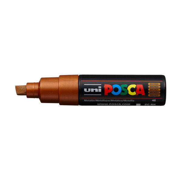 439336, Posca Broad Chisel Marker,   Bronze