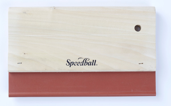 624491, Speedball Fabric Squeegee, 8"