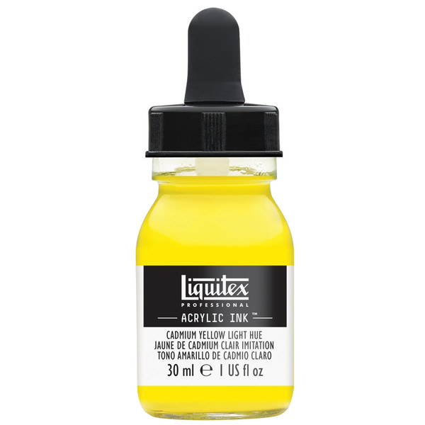 518211, Liquitex Acrylic Ink, Cadmium Yellow, 1 oz