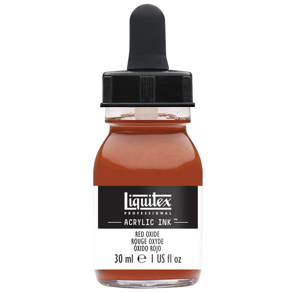 518228, Liquitex Acrylic Ink, Red Oxide, 1 oz