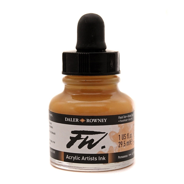 511857, FW Acrylic Ink, Flesh Tint, 1 oz