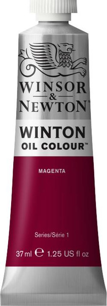 372758, Winton Oil Colour, Magenta, 37ml.