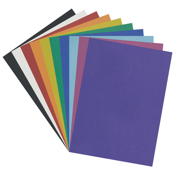 342397, Pacon Poster Board Class Pack, 22"x28", Assorted Colors, 50 Sheets