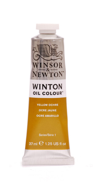 372777, Winton Oil Colour, Yellow Ochre, 37ml.