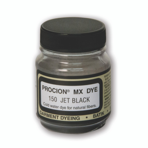 514032, Jacquard, Procion MX Dye, Jet Black, 2/3 oz