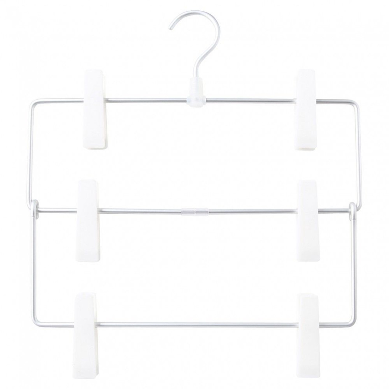 SALE Price, MUJI Aluminum hanger For pants/skirts 3 steps W35×D3×H38.5cm  Alumite MoMA 15820894 Clothes Hangers