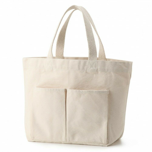 SALE Price, MUJI Organic cotton My Tote Bag Ecru Outside & Inside ...