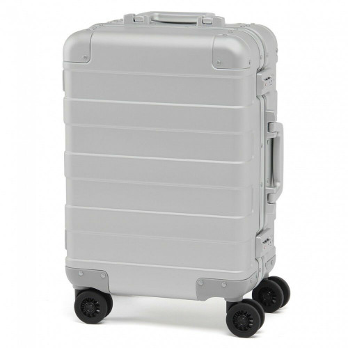 muji aluminum luggage